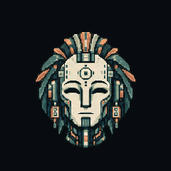 Angel pixel face