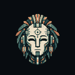Angel pixel face